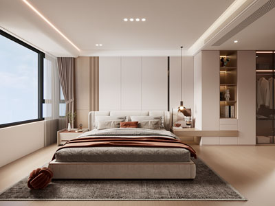 现代卧室