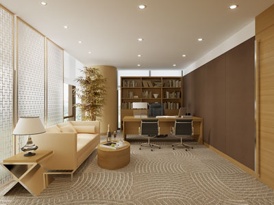 新中式董事长 总经理办公室