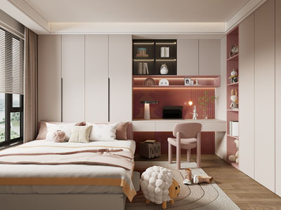 现代榻榻米卧室