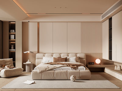 现代卧室