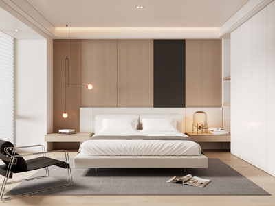 现代卧室