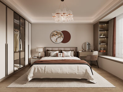 新中式卧室