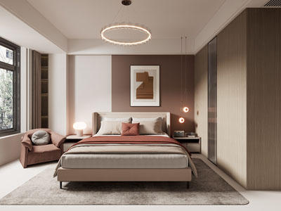 现代卧室