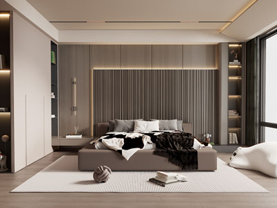 现代卧室