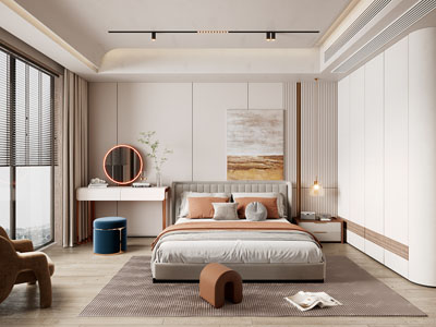 现代卧室