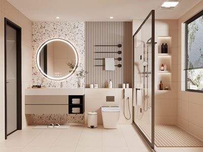 现代洗手间 卫浴间