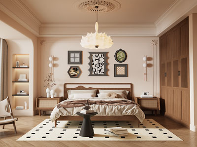 法式中古风卧室