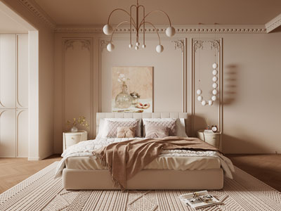法式轻奢卧室