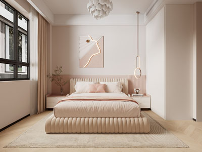 现代轻奢卧室