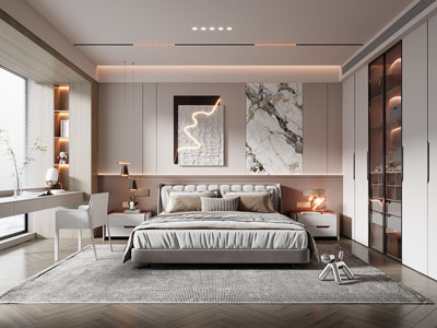 现代卧室