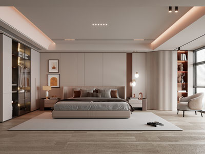 现代卧室