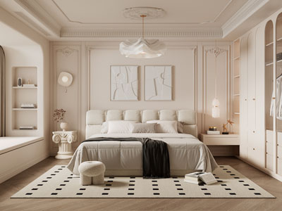 法式奶油风卧室