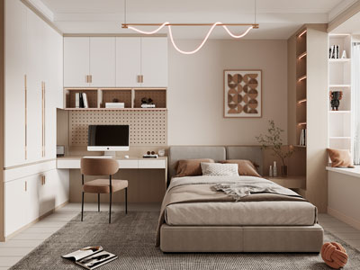 现代榻榻米卧室