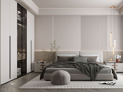 现代卧室
