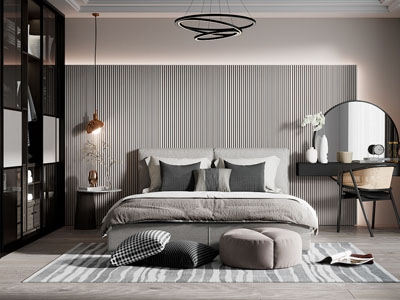 现代卧室