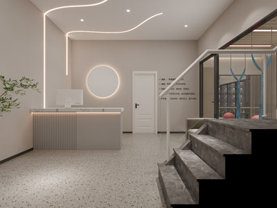 现代瑜伽馆前台接待