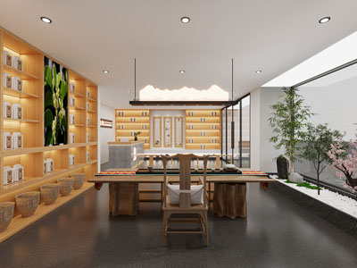 新中式茶叶专卖店