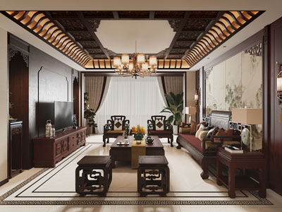 中式客厅