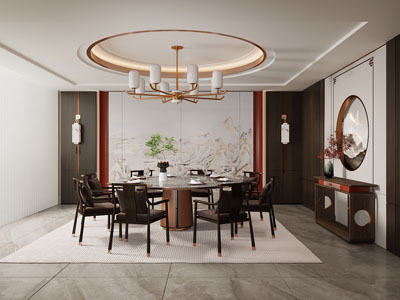 新中式酒店包厢包间