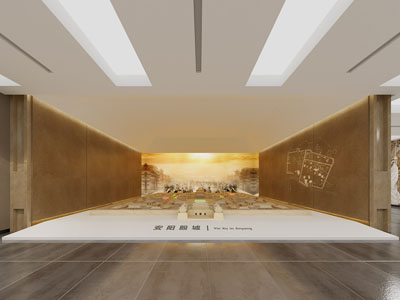 现代安阳殷墟博物馆 展厅3d模型 现代安阳殷墟博物馆 展厅