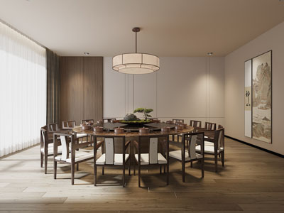 新中式酒店包厢包间