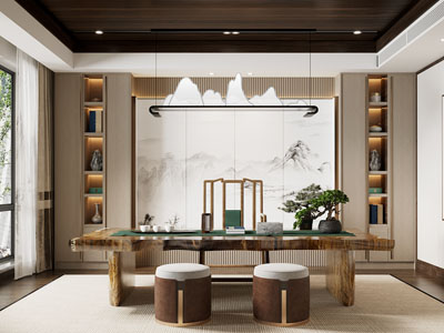 新中式茶室