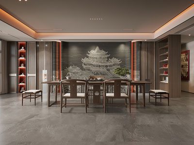 新中式茶室