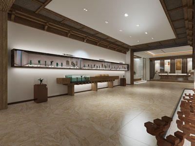 中式博物馆 展厅展览