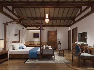 新中式民宿客房