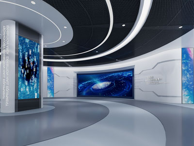 现代展厅展览