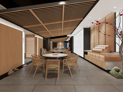 新中式饭店餐馆