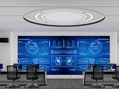 现代警务指挥中心 监控室