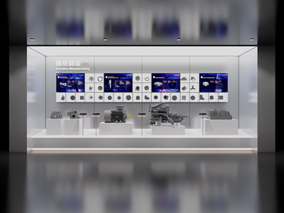 现代精密制造展厅展览