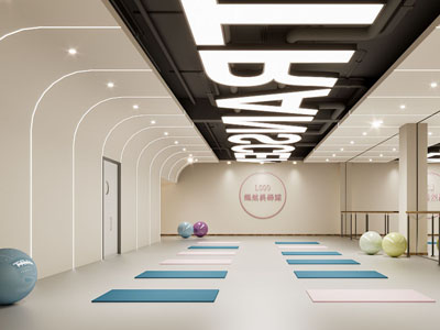 现代健身房 瑜伽馆