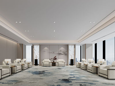 新中式贵宾室 接待厅