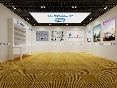 现代汽车产品介绍展厅展览