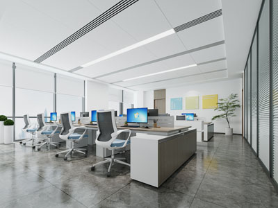 现代公共办公区