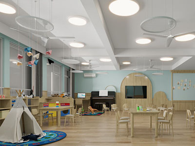 现代幼儿园活动教室