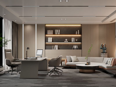 现代董事长 总经理办公室