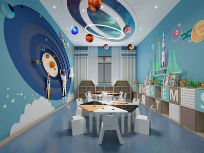 现代幼儿园科学探索教室