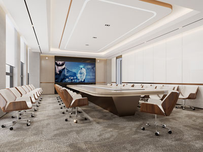 现代会议室