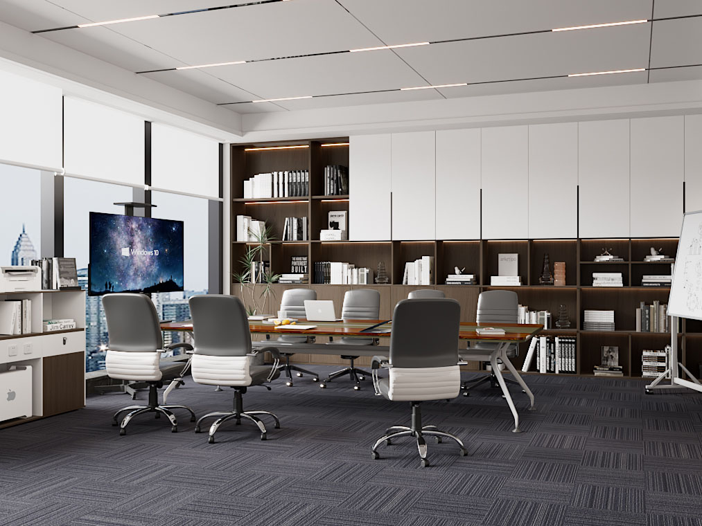 现代董事长 总经理办公室3d模型 现代董事长 总经理办公室