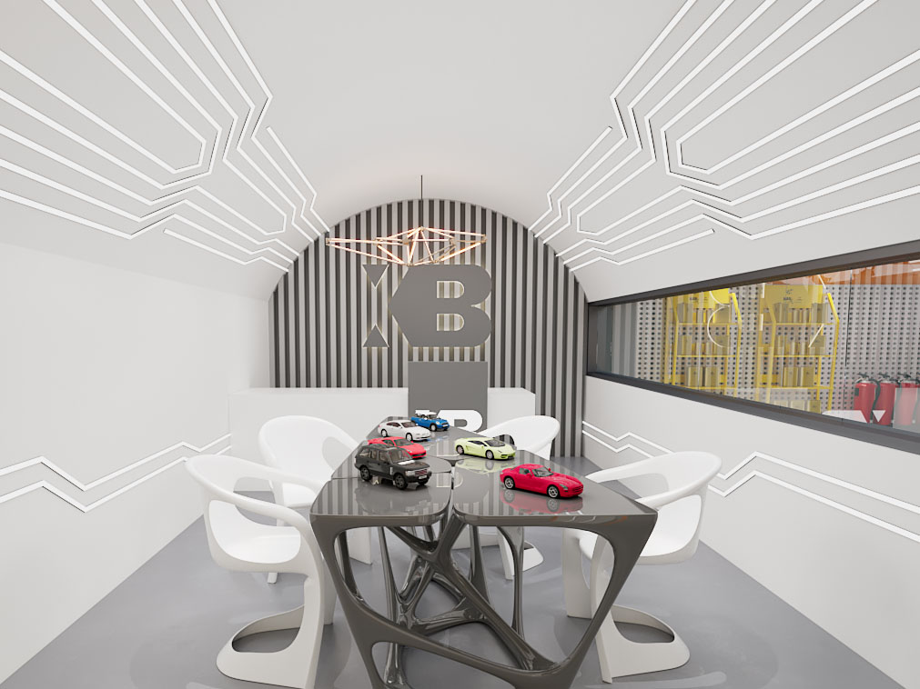 现代汽车展厅展览