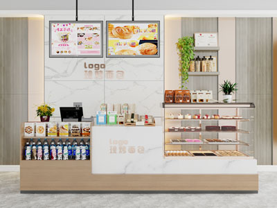 现代面包 蛋糕烘焙甜品店3d模型 现代面包 蛋糕烘焙甜品店