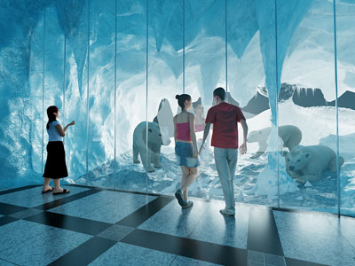 现代冰雪世界展厅展览