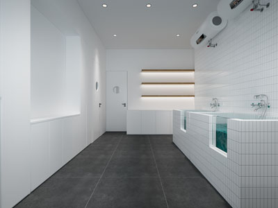 现代婴儿游泳馆