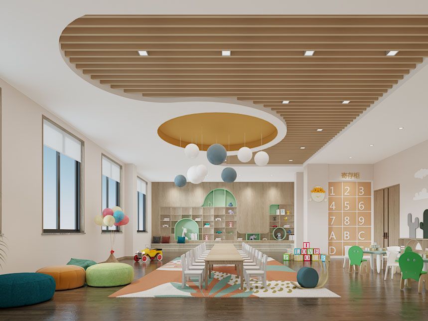 现代幼儿园活动教室