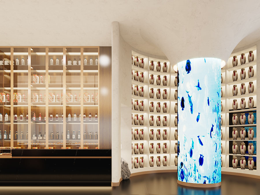 现代白酒专卖店