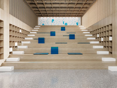 现代阅览室 图书馆 书吧