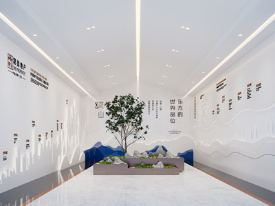 新中式地产企业展厅展览